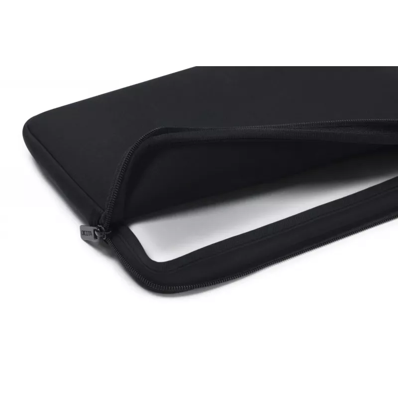 DICOTA Perfect Skin - 12-12.5in Notebook Sleeve - Black / Synthetic Neoprene With 100% Recycled Surface Fabric