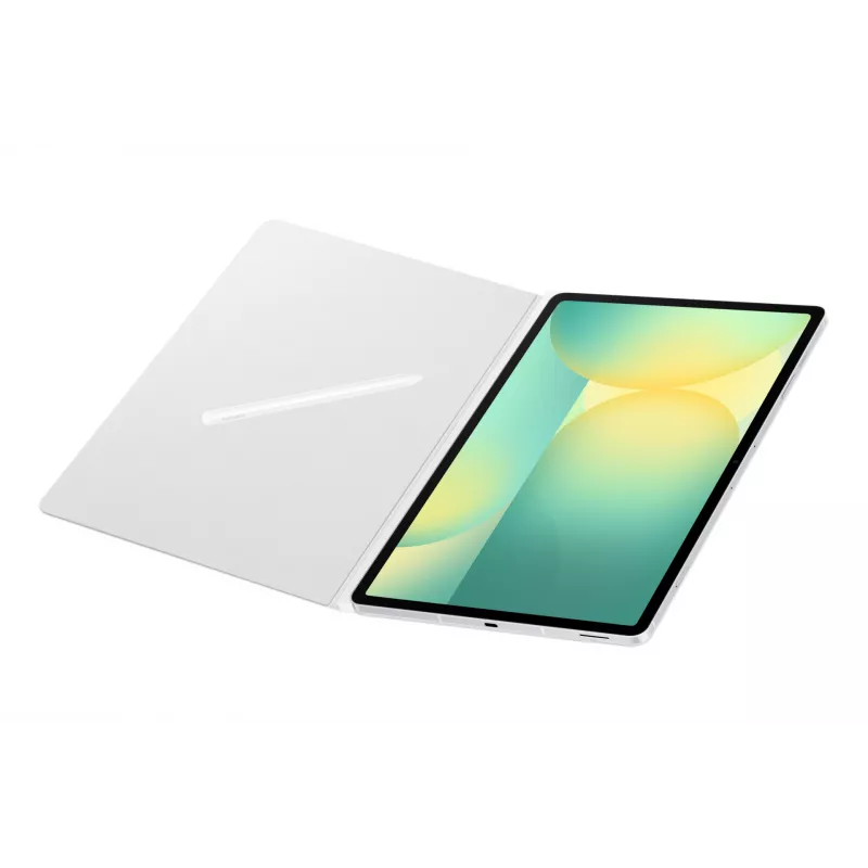Samsung EF-BX620 Smart Book Cover for Galaxy Tab S10 FE+, TPU, Integrated Stand, Pen Holder, 458 g, White
