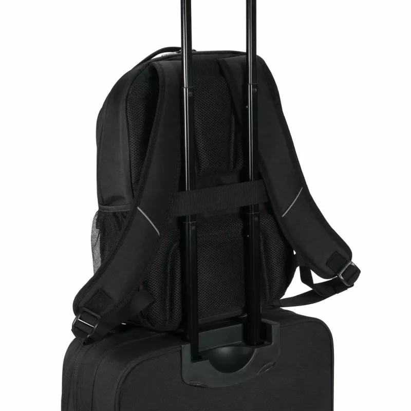 DICOTA Eco Core - 15-17.3in Notebook Backpack - Black / 300d 100% Recycled Pet Polyester