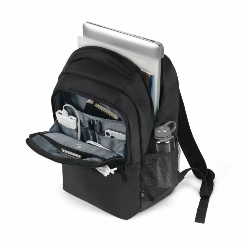 DICOTA Eco Core - 15-17.3in Notebook Backpack - Black / 300d 100% Recycled Pet Polyester