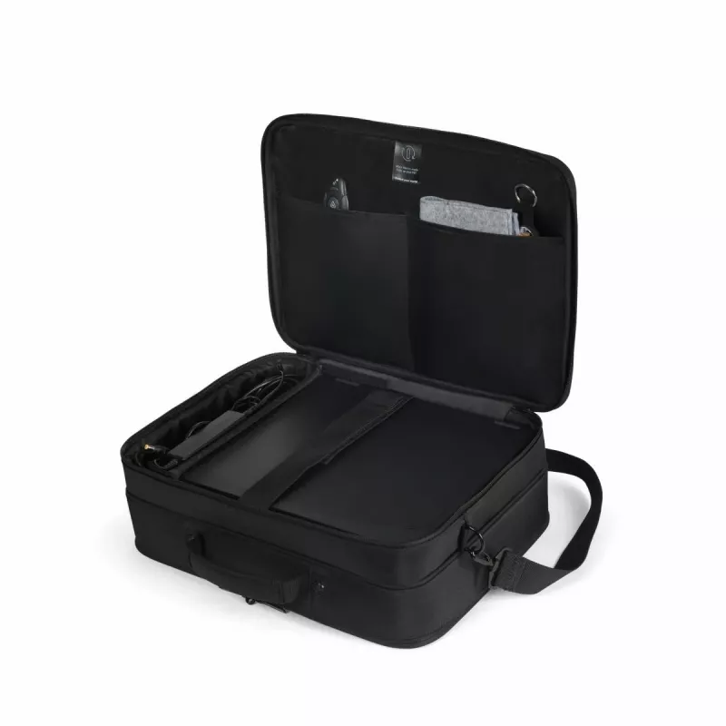DICOTA Eco Multi Core - 14-16in Notebook Bag - Black / 300d 100% Recycled Pet Polyester