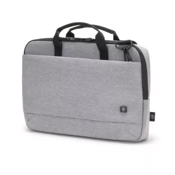 DICOTA Slim Eco Motion - 14-15.6in Notebook Case - Light Grey / 600d Rpe Polyester