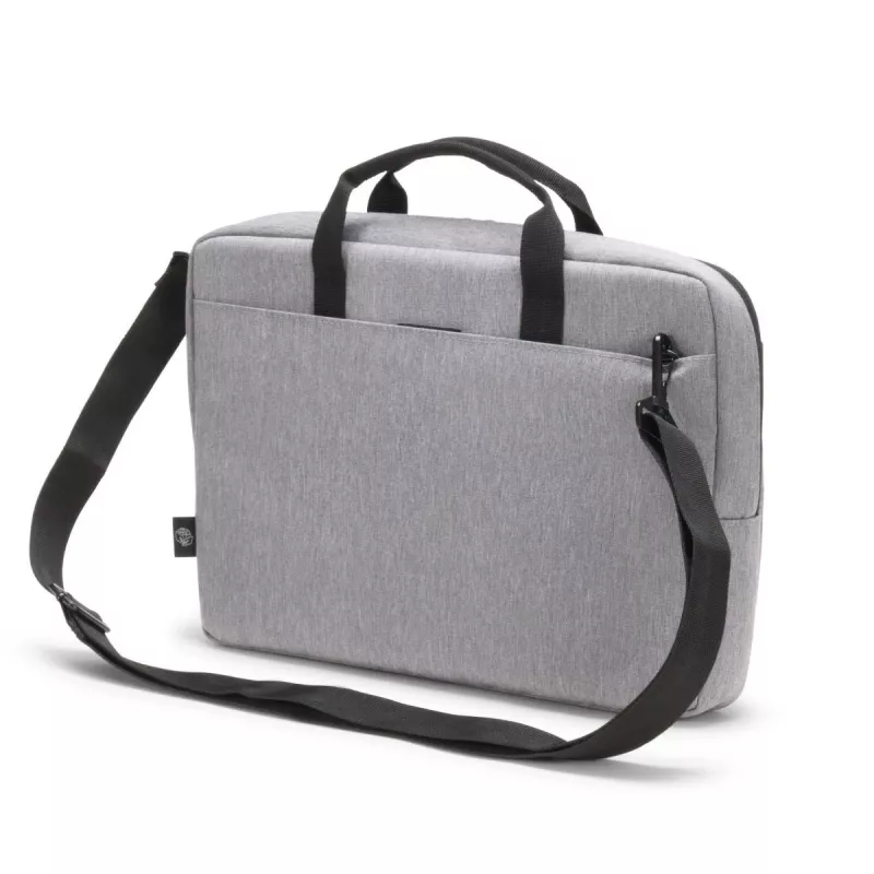 DICOTA Slim Eco Motion - 14-15.6in Notebook Case - Light Grey / 600d Rpe Polyester