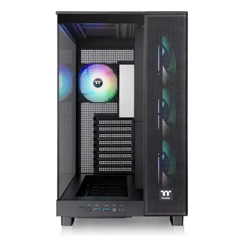 PC case Thermaltake View 380 XL TG ARGB Midi Tower Black