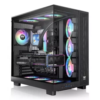 PC case Thermaltake View 380 XL TG ARGB Midi Tower Black