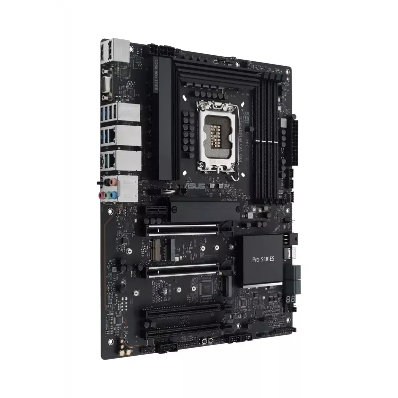 Motherboard ASUS PRO WS W680-ACE — Intel W680 ATX, LGA 1700, DDR5, 4 DIMM (128 GB), 3x M.2, 2x 2.5Gb LAN, 7.1 audio