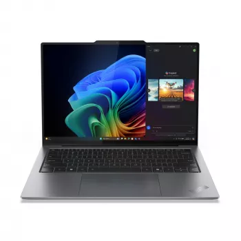 Lenovo ThinkPad X9-14 Gen 1 Copilot+ PC Intel Core Ultra 7 258V Laptop 35.6 cm (14 inch) WUXGA 32 GB LPDDR5x-SDRAM 1 TB SSD Wi-Fi 7 (802.11be) Windows 11 Pro German Grey