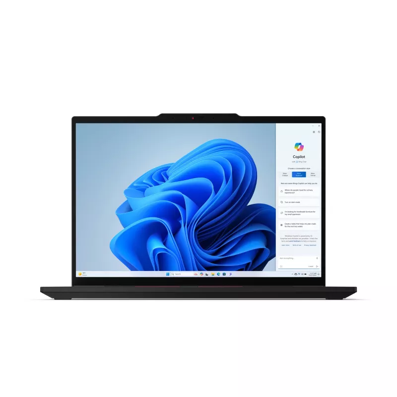 Lenovo ThinkPad T14s Gen 5 Intel Core Ultra 7 155U Laptop 35.6 cm (14 inch) WUXGA 16 GB LPDDR5x-SDRAM 512 GB SSD Wi-Fi 6E (802.11ax) Windows 11 Pro German Black