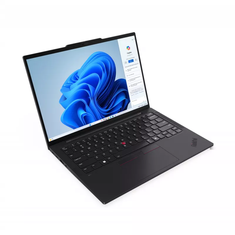 Lenovo ThinkPad T14s Gen 5 Intel Core Ultra 7 155U Laptop 35.6 cm (14 inch) WUXGA 16 GB LPDDR5x-SDRAM 512 GB SSD Wi-Fi 6E (802.11ax) Windows 11 Pro German Black