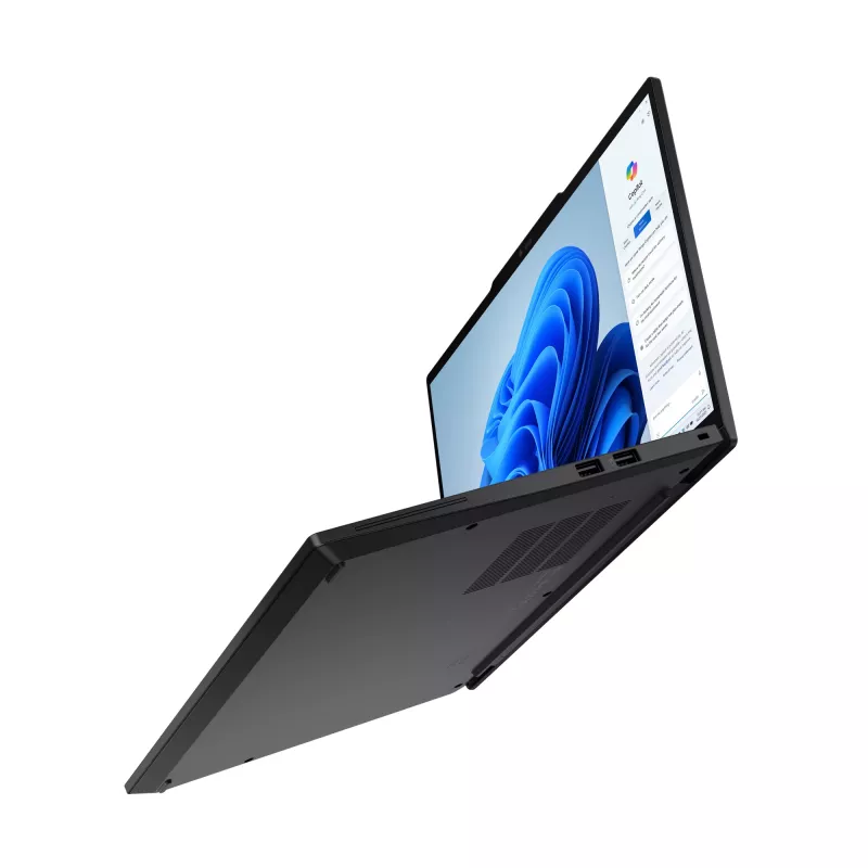 Lenovo ThinkPad T14s Gen 5 Intel Core Ultra 7 155U Laptop 35.6 cm (14 inch) WUXGA 16 GB LPDDR5x-SDRAM 512 GB SSD Wi-Fi 6E (802.11ax) Windows 11 Pro German Black
