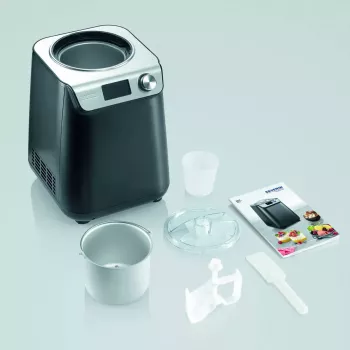 Ice Cream Maker Severin EZ 7407 1.2 L 135 W Black Stainless Steel
