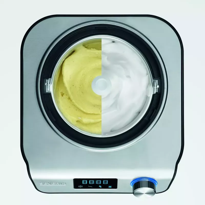 Ice Cream Maker Severin EZ 7407 1.2 L 135 W Black Stainless Steel