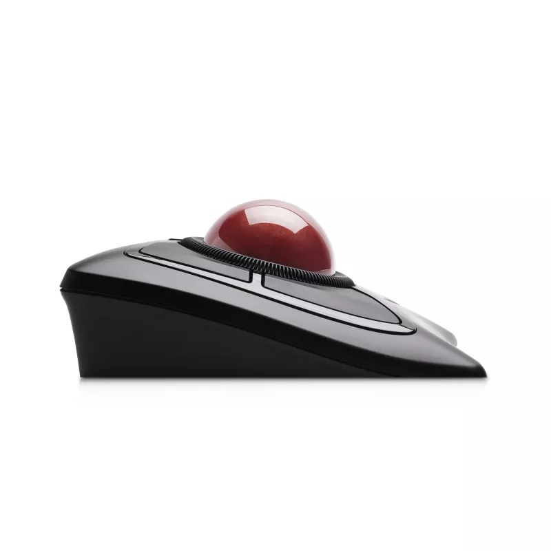 Kensington Expert Mouse Wireless Trackball, Ambidextrous, Optical, RF Wireless + Bluetooth, 400 DPI, Black