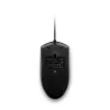 Kensington Pro Fit Wired Washable Mouse, Ambidextrous, Optical, USB, 1600 DPI, Black