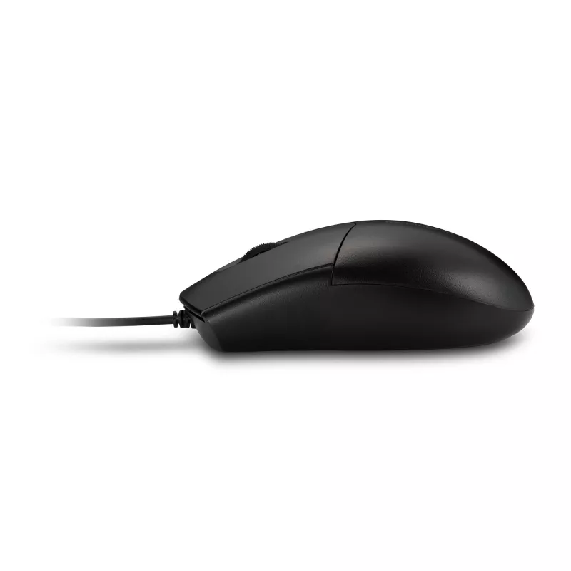 Kensington Pro Fit Wired Washable Mouse, Ambidextrous, Optical, USB, 1600 DPI, Black