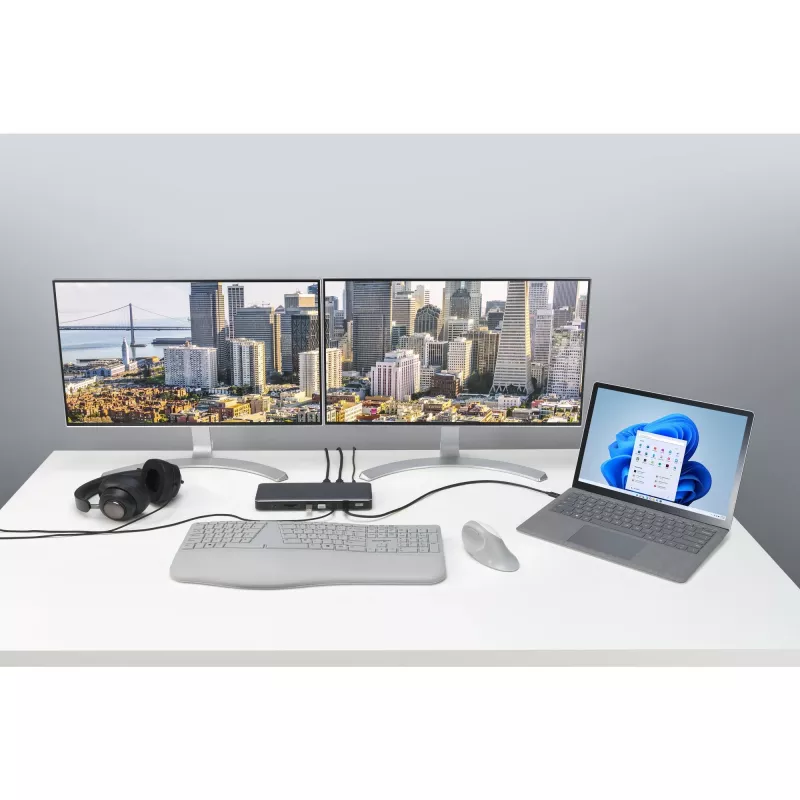 Kensington SD5760T Thunderbolt 4 Dual 4K Docking Station with 96W Power Delivery