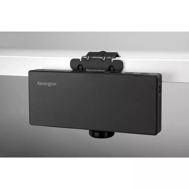 Kensington SD4781P EQ USB-C & USB-A Dual 4K Docking Station, Wired, USB 3.2 Gen 2 (3.1 Gen 2) Type-C, 100 W, 3.5 mm, 10,100,1000 Mbit/s, Black