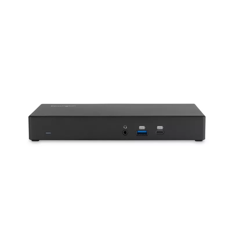 Kensington SD4781P EQ USB-C & USB-A Dual 4K Docking Station, Wired, USB 3.2 Gen 2 (3.1 Gen 2) Type-C, 100 W, 3.5 mm, 10,100,1000 Mbit/s, Black