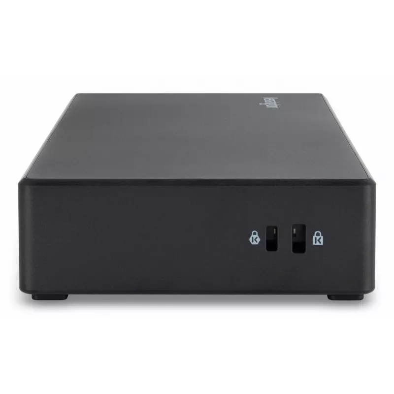 Kensington SD4781P EQ USB-C & USB-A Dual 4K Docking Station, Wired, USB 3.2 Gen 2 (3.1 Gen 2) Type-C, 100 W, 3.5 mm, 10,100,1000 Mbit/s, Black
