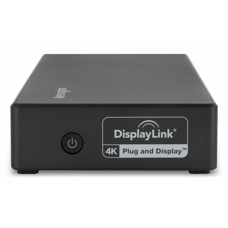 Kensington SD4781P EQ USB-C & USB-A Dual 4K Docking Station, Wired, USB 3.2 Gen 2 (3.1 Gen 2) Type-C, 100 W, 3.5 mm, 10,100,1000 Mbit/s, Black