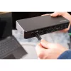 Kensington SD4781P EQ USB-C & USB-A Dual 4K Docking Station, Wired, USB 3.2 Gen 2 (3.1 Gen 2) Type-C, 100 W, 3.5 mm, 10,100,1000 Mbit/s, Black