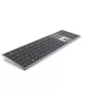 Keyboard DELL KB700 Office Bluetooth QWERTZ German Grey