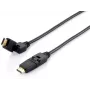 Equip Swivel HDMI 2.0 Cable, 2m, Swivel plug
