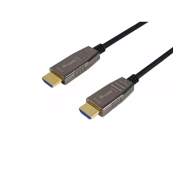 Equip HDMI 2.1 Active Optical Cable, 20m, 8K/60Hz, 20 m, HDMI Type A (Standard), HDMI Type A (Standard), 3D, Audio Return Channel (ARC), Black