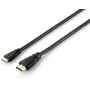 Equip HDMI to Mini HDMI Cable, 2m, 2 m, HDMI Type A (Standard), HDMI Type C (Mini), 3D, 10.2 Gbit/s, Black