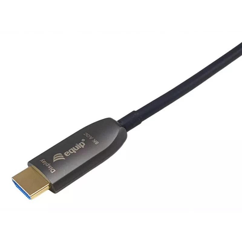 Equip HDMI 2.1 Active Optic Armored Cable, 50m, 8K/60Hz, 4K/120Hz, 48Gbps