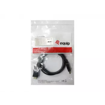Equip DisplayPort to HDMI Adapter Cable, 2 m, 2 m, DisplayPort, HDMI, Male, Male, Straight