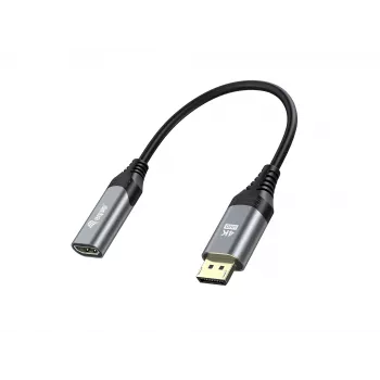 Equip DisplayPort 1.2 to HDMI Adapter, 4K/60Hz, 0.15 m, DisplayPort, HDMI, Male, Female, Straight