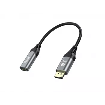 Equip DisplayPort 1.4 to HDMI Adapter 8K 60Hz 0.15m