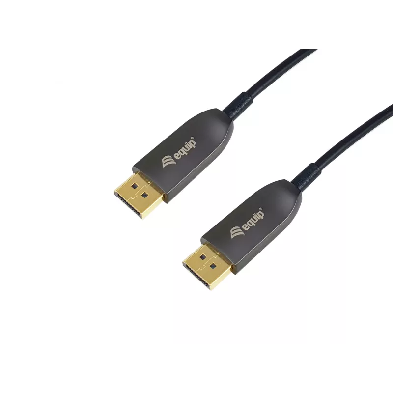 Equip DisplayPort 1.4 Active Optical Cable, 50m, 8K/60Hz, 50 m, DisplayPort, DisplayPort, Male, Male, 7680 x 4320 pixels