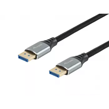 Equip DisplayPort 2.1 Premium Cable, 3.0m, 16K/60Hz, 54Gbps