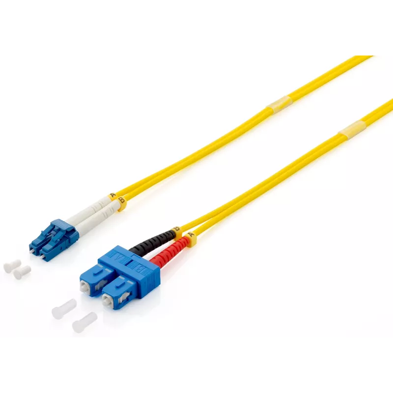 Equip LC / SC Optical Fiber Patch Cord, OS2, 3.0m