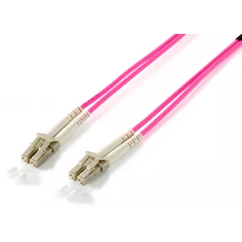 Equip LC/LC Fiber Optic Patch Cable, OM4, 3m
