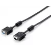 Equip HD15 VGA Extension Cable, 20m, 20 m, VGA (D-Sub), VGA (D-Sub), Male, Female, Black