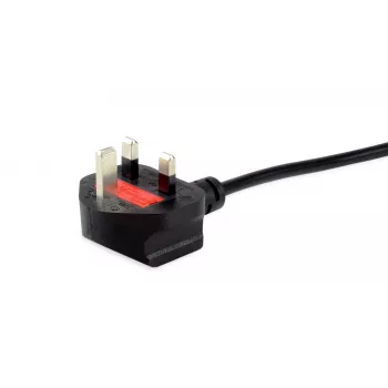 Equip UK Power Cord, C13 to BS1363, 7.5m, 10A Fuse, IEC C13, BS 1363, H05VVH2-F, 250 V, 10 A