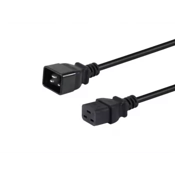 Equip 112131 power cable Black 3 m IEC C20 IEC C19