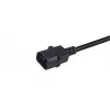 Equip 112171 power cable Black 3 m C14 coupler C15 coupler