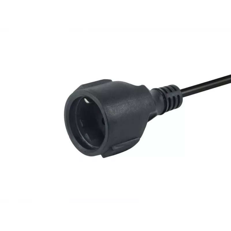 Equip 112106 power cable Black 0.25 m IEC C14 CEE7/3