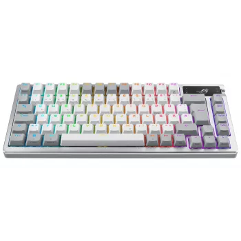 ASUS ROG Azoth White keyboard Gaming USB + RF Wireless + Bluetooth QWERTZ German