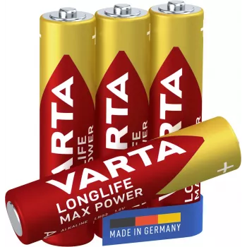 VARTA Battery Longlife Max Power Micro Aaa Lr03 1x4