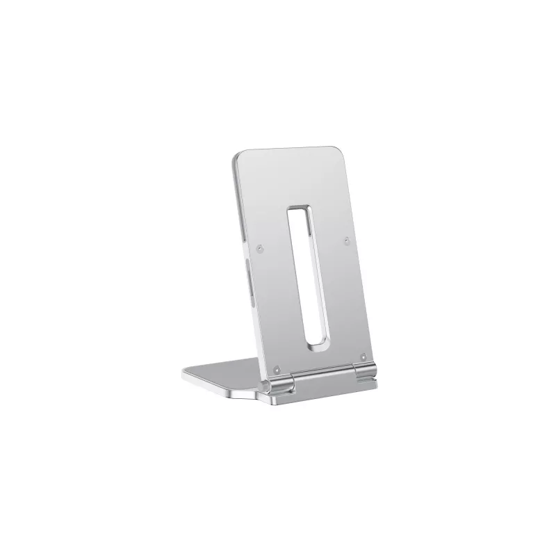 Kensington Elevated Stand for Surface, Platinum, Aluminium, Rubber, Thermoplastic polyurethane (TPU), Zinc, 126.4 mm, 139.3 mm, 193 mm, 612 g