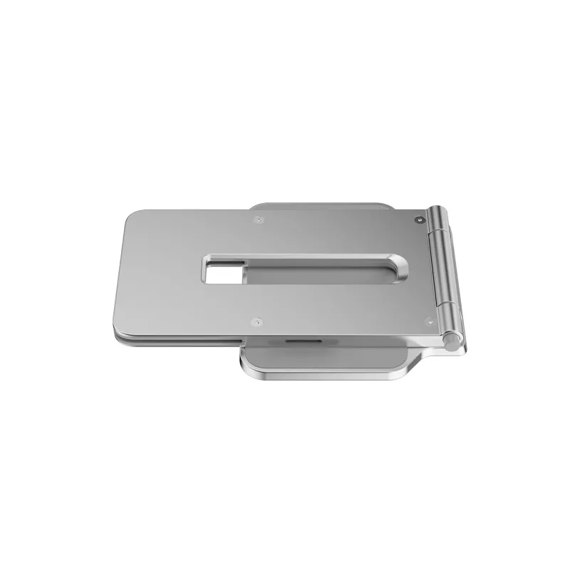 Kensington Elevated Stand for Surface, Platinum, Aluminium, Rubber, Thermoplastic polyurethane (TPU), Zinc, 126.4 mm, 139.3 mm, 193 mm, 612 g