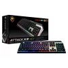 COUGAR CGR-WM1MB-ATR keyboard Gaming USB QWERTY English Aluminium, Black