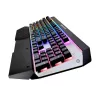 COUGAR CGR-WM1MB-ATR keyboard Gaming USB QWERTY English Aluminium, Black