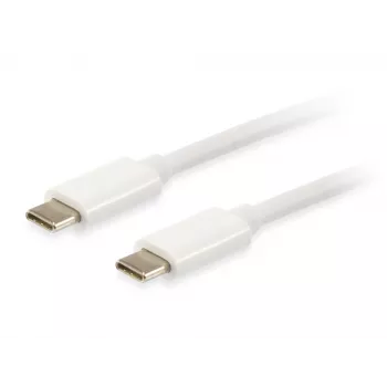 Equip Platinum USB Type C Cable, 2m, 2 m, USB C, USB C, USB 3.2 Gen 2 (3.1 Gen 2), 10 Gbit/s, White