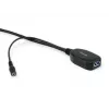 Equip 133348 USB cable USB 3.2 Gen 1 (3.1 Gen 1) 15 m USB A Black